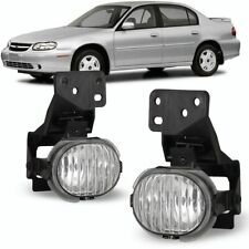 Pair Fog Lights For 1997 1998 1999 2000 2001 2002 2003 Chevy Malibu Bumper Lamps