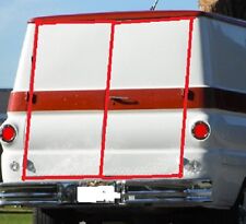 1964-1970 Fits Dodge A100 A108 Van Rear Door Seals Pair New