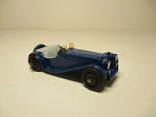 Dinky Toys No.38f Ss100 Jaguar Blue Convertible Meccano Ltd Restored Mint