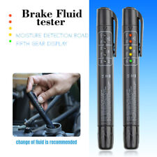 Brake Fluid Liquid Tester Pen With 5 Led Indicators Calibrated For Dot3 Dot4