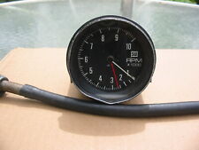 Stewart Warner Vintage 10k 10000 Rpm 3-38 Mechanical Tachometer Wtell-tale