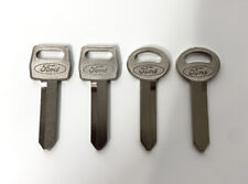 Set4 Blank Keys For 1967-1993 Ford - Family Of Fine Cars Oval Stamped