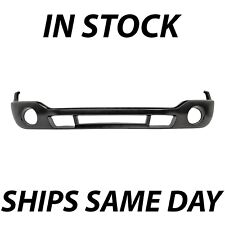 New Primered Lower Bumper Cover Valance For 1500 2500 Hd Sierra 2003-2007 W Fog