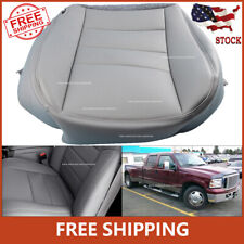 Fit For Ford F350 F-250 02-2007 Super Duty Lariat Driver Bottom Seat Cover Gray