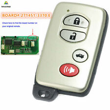 For Toyota Avalon Camry 2007-2011 Smart Key Keyless Remote Fob 89904-06130