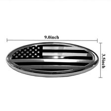 7 9 Inch Ford F150 F250 F350 Front Grille Tailgate Us Flag Oval Emblem Badge