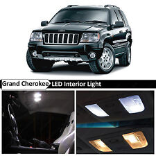 18x White Interior Led Lights Package Kit Fits 1999-2004 Jeep Grand Cherokee Wj
