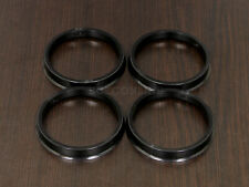 4 Plastic Black Hub Centric Rings Hubrings 87.1mm Hub 108mm Wheel 87-108