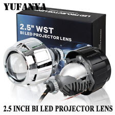 Bi Led Projector Lensblack Shrouds Car Headlight Kit Universal Vs Xenon Lhdrhd