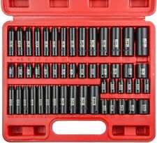 50-piece 14 Inch Drive Deep And Shallow Impact Socket Set Sae And Metric
