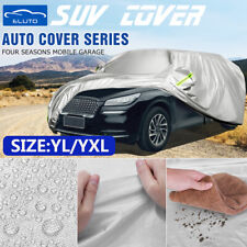 6 Layers Outdoor Full Car Cover Waterproof With Zipper Cotton For Suv Yl Yxl
