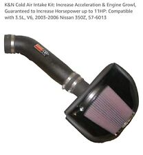 Kn Cold Air Intake - 57 Series System For Nissan 350z 3.5l 2003 2004 2005 2006