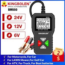 Bm550 Car Battery Tester Analyzer Cranking Charging Test 6v 12v 24v Cca1002000
