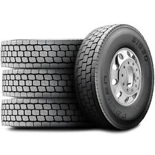 4 Tires Falken Bi830 Ecorun 28575r24.5 Load H 16 Ply Drive Commercial