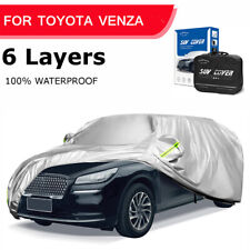 For Toyota Venza 6 Layer Car Suv Cover Outdoor Waterproof Rain Snow Sun Uv Dust