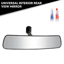 10 Inch Universal Car Rear View Mirror Learner Driver Stick On Interior Wide Kit