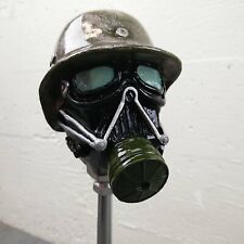 Noz Skull Custom Shift Knob Gas Mask Vintage Hot Rot Rat Truck Street V8 War Ii