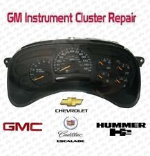 Premium Repair Service 03-06 Gm Chevy Silverado Instrument Cluster Gauge Stepper