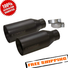 Corsa 14051bpc 5 Flat Cut Exhaust Tip Kit For 17-20 Ford F-150 Raptor Ecoboost