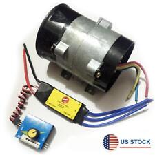 Car Electric Turbo Supercharger Intake Fan Boost Electronic Speed Control 16.5a