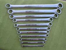 Vintage Craftsman 11pc Sae Box End Wrench Set With Pouch 4985 Made In Usa Dbe