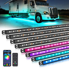 Mictuning N8 Rgbw Underglow Light Bars For Rvs Neon Underbody Led Light Strips