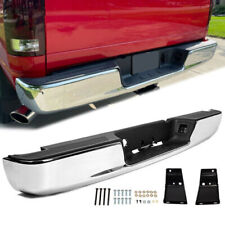 For 04-08 Dodge Ram 1500 2500 3500 Hd New Chrome Rear Step Bumper Assembly