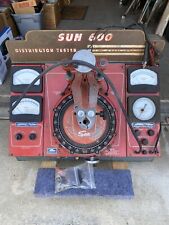 Vintage Sun 600 Distributor Tester Machine Shop Equip Garage Motor Engine
