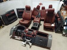 Interior King Ranch Leather Package From 2012 Ford F350 10055460