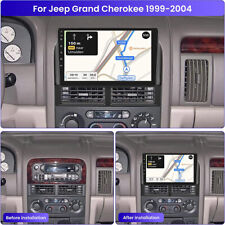 For Jeep Grand Cherokee 1999-2004 9 Apple Carplay Car Stereo Radio Android Navi