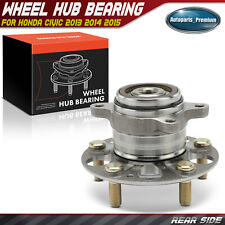 Rear Left Right Wheel Bearing Hub Assembly With Abs For Honda Civic 2013-2015