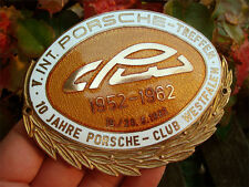 Porsche 356 550 - Porsche Club Westfalen 1962 Badge 
