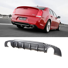 Carbon Fiber Rear Bumper Lip Diffuser Fits For 15-23 Chrysler 300 Shark Fin Pp