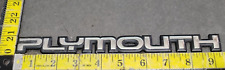 Plymouth Soft Plastic Emblem 5261002 9.3 Wide 4684