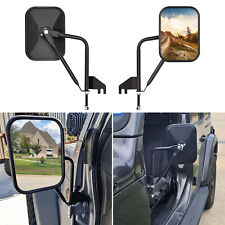 Door Off Quick Release Side Hinge View Mirrors No Wobble For Jeep Wrangler Jl Jt