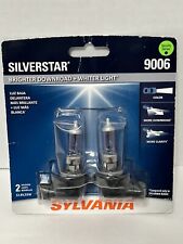 New Sylvania Silverstar 9006 Pair Set High Performance Headlight Bulbs Nip