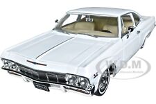 1965 Chevrolet Impala Ss 396 Low Rider White 124 Diecast Model Car Welly 22417
