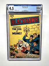 Blackhawk 25 Cgc 4.5 1949 Quality Comics Reed Crandall Cover Art
