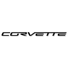 Chevrolet Corvette Logo Vinyl Decal - Glossy Sticker - Largesmall Size