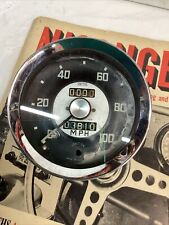 Austin Healey An5 Bugeye Sprite Smiths Speedometer Testedpoor Face Wrong Case