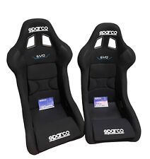 Pair Of Sparco Seat Evo Qrt Bucket Seats Race Seat Bmw M3 Honda Subaru Wrx