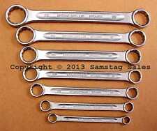 Stahlwille Germany 217 Flat Metric Double Box End Wrench Set Type 21 Set Of 7