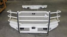 16 Ford F450 Ranch Hand Western Hauler Package Front And Rear Bumper Set White