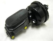 7 Street Hot Rod Power Brake Booster Master Cylinder Black Out Custom Car New