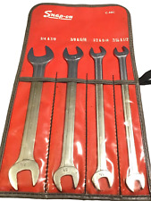 Blue Point By Snap On 4 Piece Low Torque Slimline Tappet Open End Wrench Set
