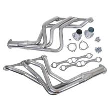 Summit Racing G9101 Silver Ceramic Coated Headers 1 58 Tubes Small Block Chevy