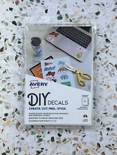 Avery 6305 Diy Decals 4 X 6 Print Laserinkjet Durable Film Sheets Removable
