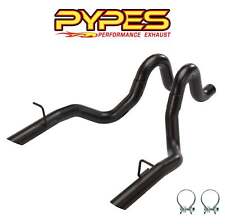 1987-1993 Ford Mustang Lx 5.0 Pypes Stainless 3 Exhaust Tailpipes Black