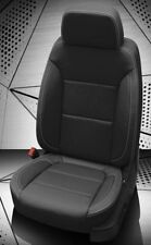 2022 Chevy Silverado Crew Cab Lt Katzkin Black Leather Seats Replacement Covers