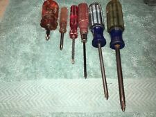 Phillips Screwdrivers 2 1 And 0 Lot Of 6